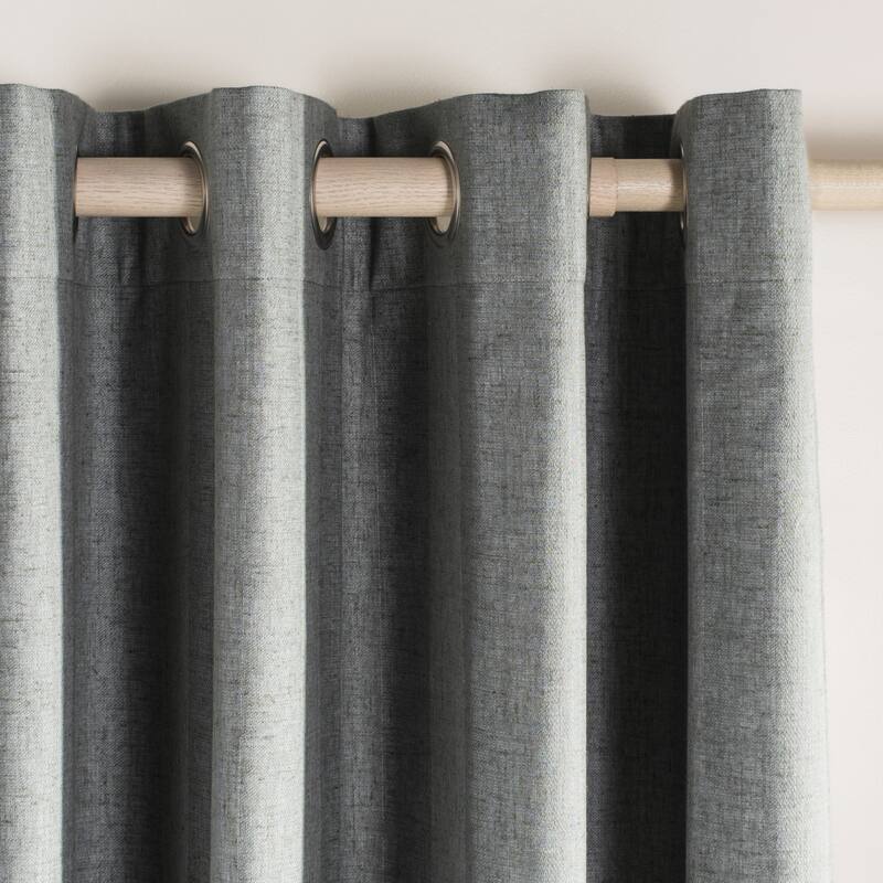 SAFAVIEH Hakiema 84 Inch Single Curtain Panel - 84" L x 52" W - 52Wx84L