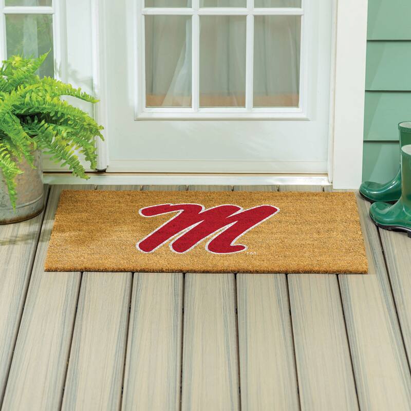 University of Mississippi Full Color Indoor/Outdoor Coir Mat
