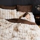 preview thumbnail 22 of 34, Wonderful Luxurious Imitation Fur Comforter Set Tie-Dye Fluffy Bubble