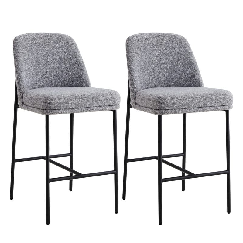 Evelyn Modern 27 inch Counter Height Bar Stool Set of 2