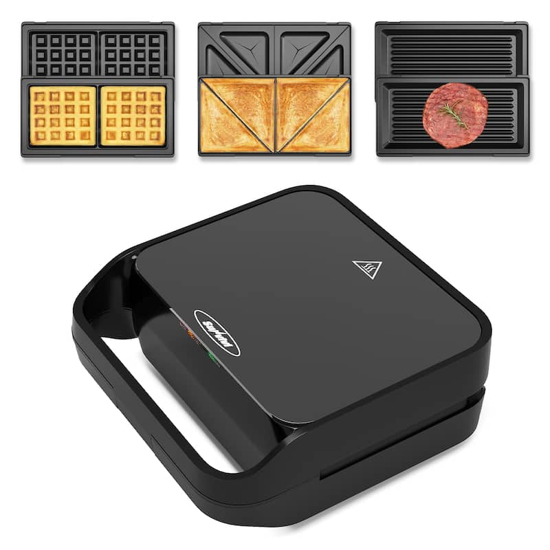 850W 3 in 1 Sandwich Maker - N/A