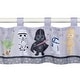preview thumbnail 2 of 2, Lambs & Ivy Star Wars Classic Window Valance - Yoda/Darth Vader/R2-D2/C-3PO