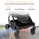 preview thumbnail 9 of 16, Babyjoy Baby Stroller Foldable Infant Pram Stroller with Reclining - See Details