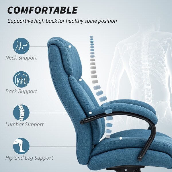 Vinsetto Big and Tall Executive Office Chair High Back Vinsetto Big and Tall Executive Office Chair High Back