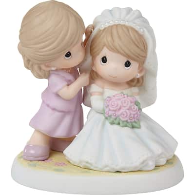 Today A Bride, Always A Daughter Wedding Figurine