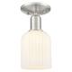 Option Gloss White Shade / Brushed Satin Nickel
