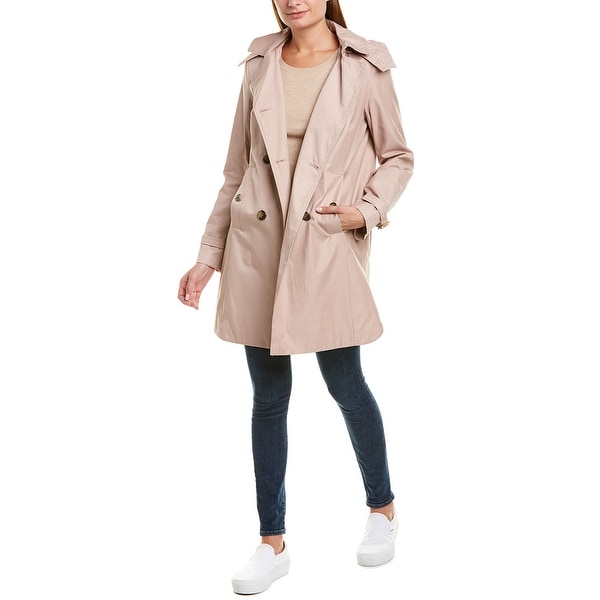 Tahari Medium Trench Coat. Opens flyout.