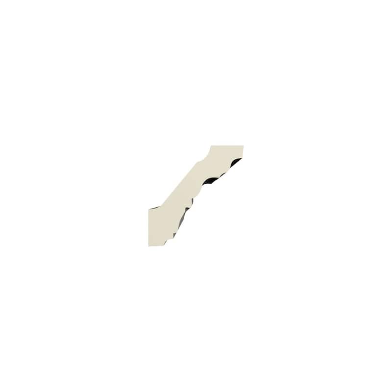 2 1/8"H x 2"P x 2 7/8"F x 96"L Laredo Crown Moulding - 1-Pack