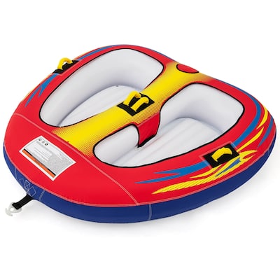 Costway Towable Tube for Boating 1 or 2 Person Inflatable Boat Tube - See Details
