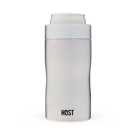 Stay-Chill Slim Can Cooler in Pearl White by HOST®