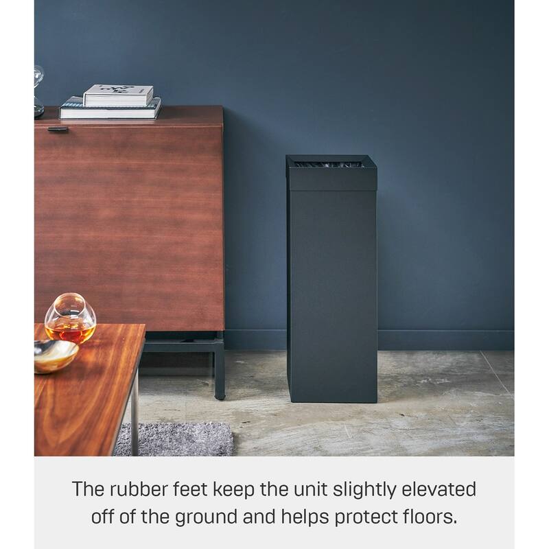 Yamazaki Home Trash Can, Steel, 7.25 gallons, 27 liters