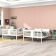 preview thumbnail 14 of 30, Full over Full Bunk Bed with Ladder for Bedroom, Guest Room Furniture