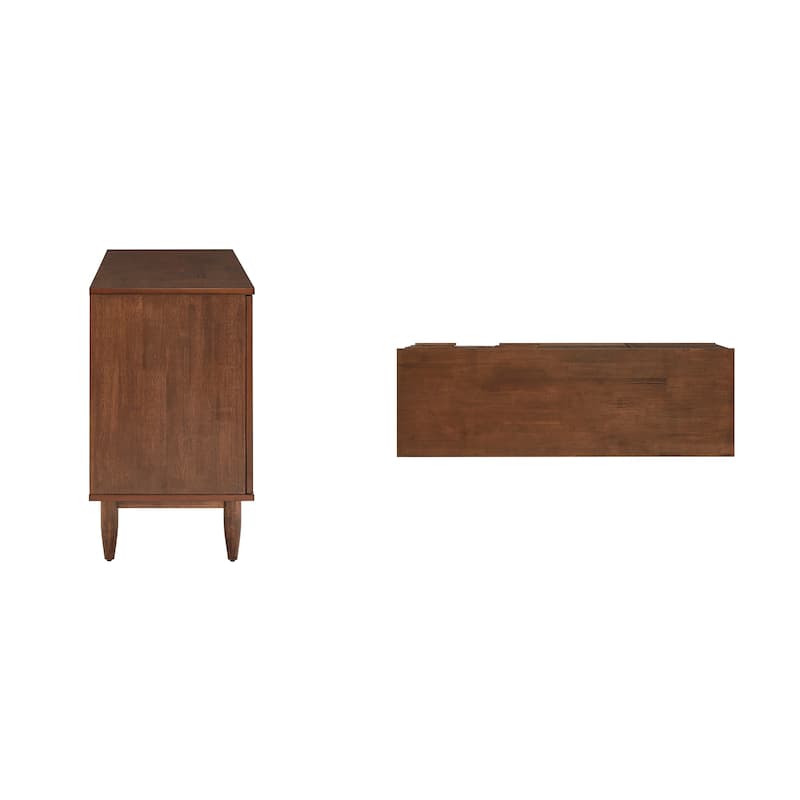 Dinant Wood and Metal 2-Door and 3-Drawer Server