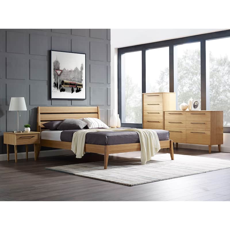 Greenington Sienna Six Drawer Double Dresser, Caramelized