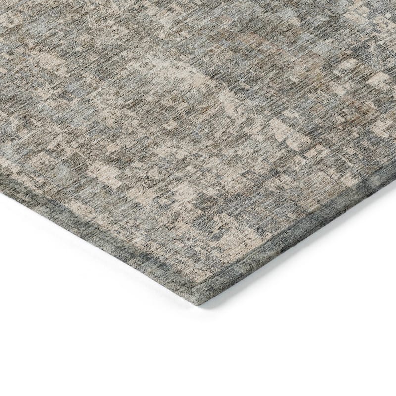 Machine Washable Indoor/ Outdoor Chantille Modern Ombre Rug