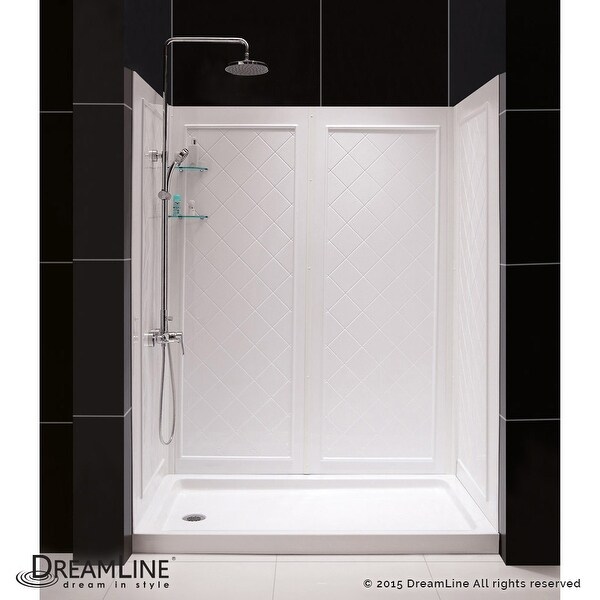 MAAX Aura Chrome 55-in to 59-in W x 71-in H Semi-frameless