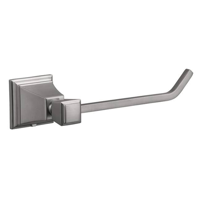 Design House 560490 Torino Single Post Toilet Paper Holder - Satin Nickel