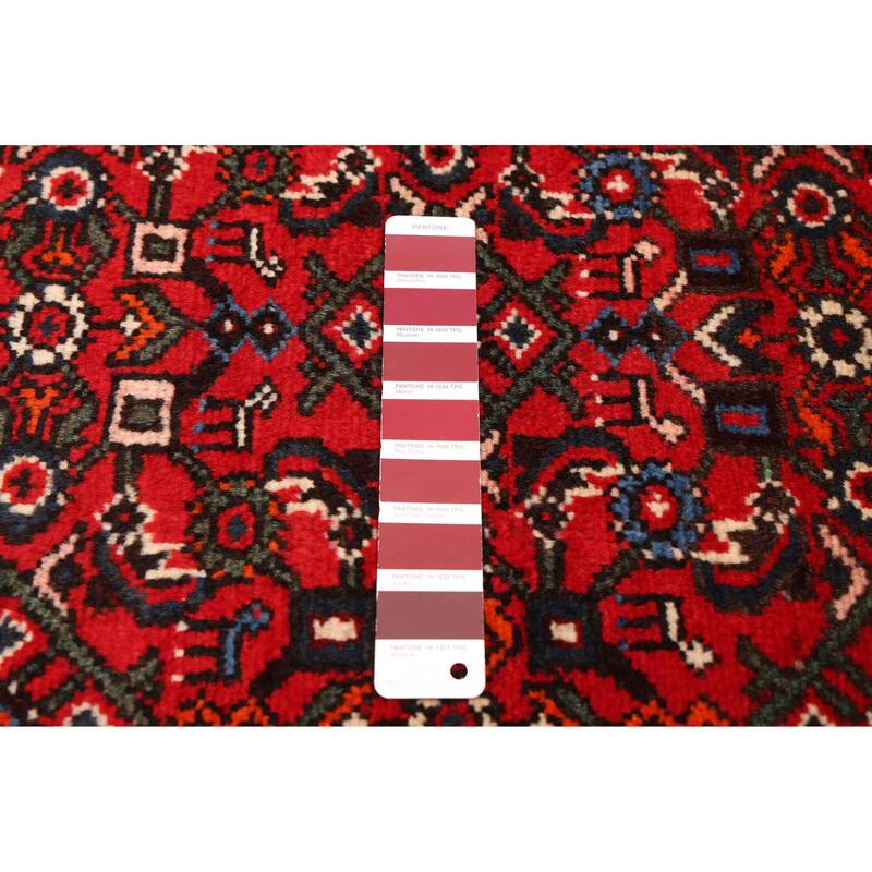 ECARPETGALLERY Hand-knotted Andelz Red Wool Rug - 2'8 x 10'3