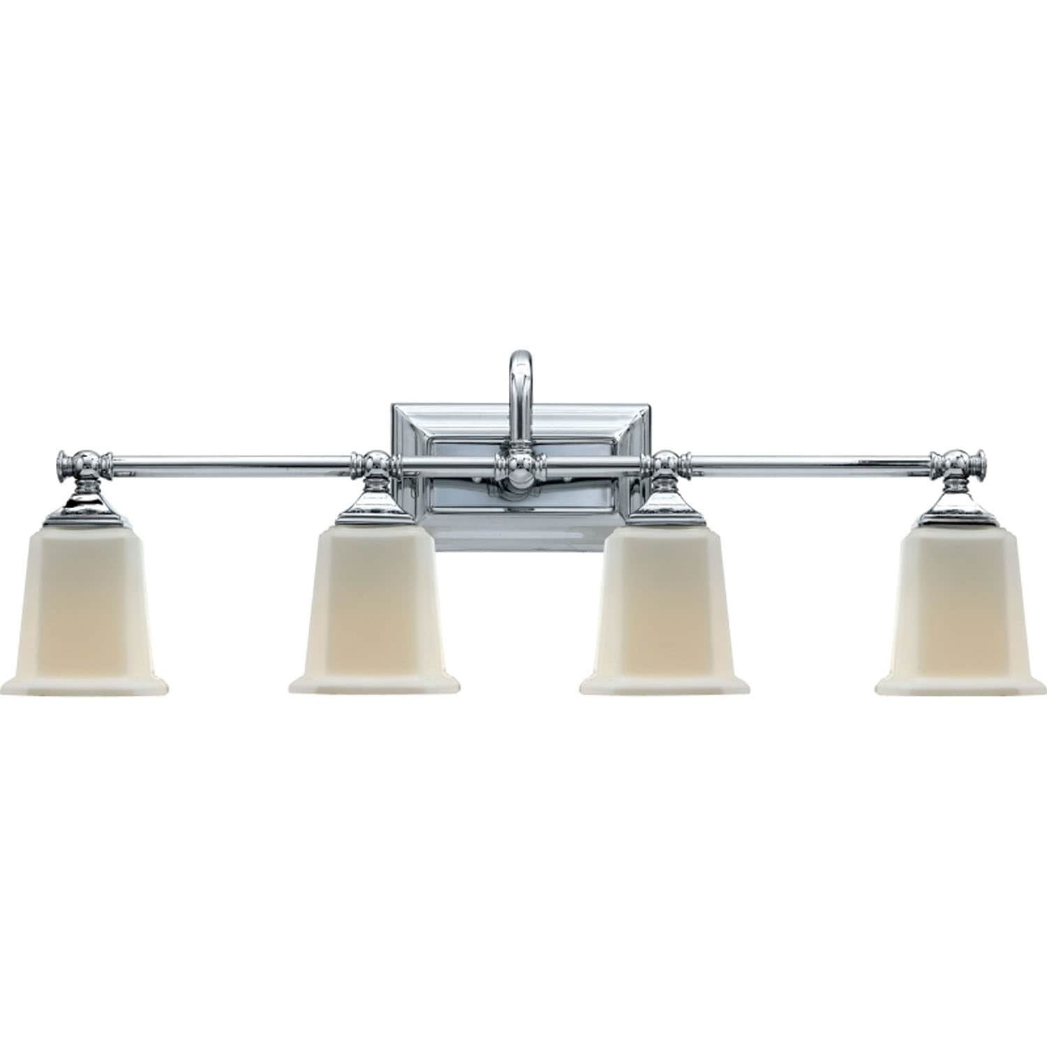 Nicholas 4-Light Bathroom Vanity Light in Polished Chrome