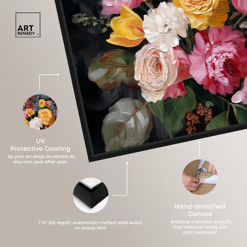 Garden Richness I Canvas by Art Remedy