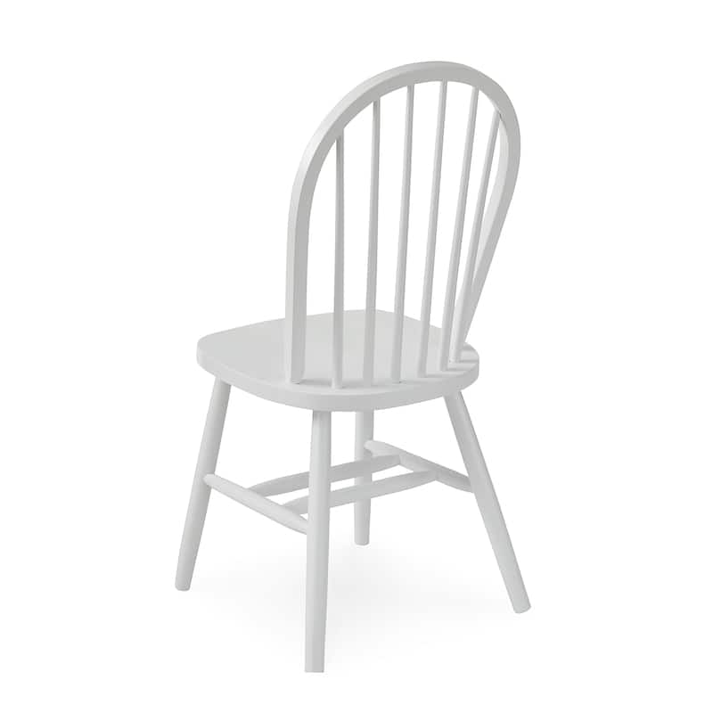 International Concepts Solid Wood Windsor Spindle Back Dining Chair