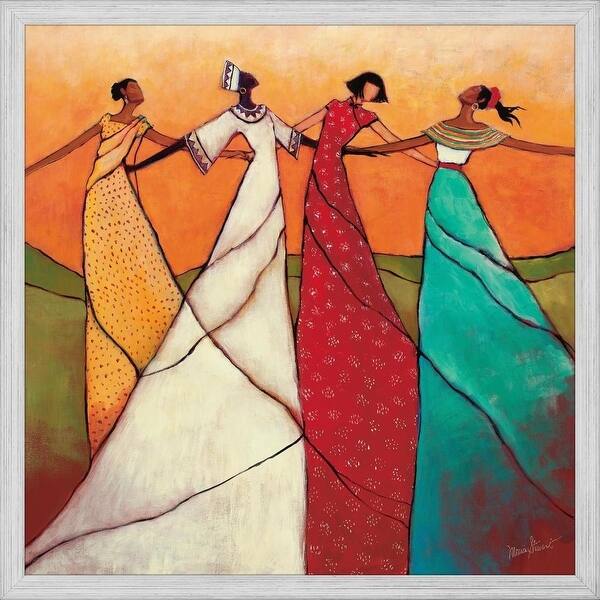 Shop Easy Art Prints Monica Stewart S Unity Premium Canvas Art Overstock 25740888