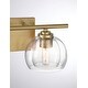 preview thumbnail 5 of 5, Minka Lavery 2722 Glint 2 Light 16" Wide Bathroom Vanity Light with