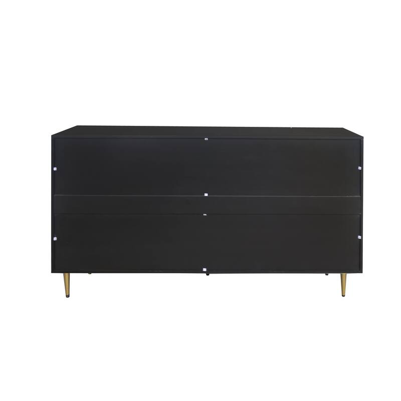 Sleek Gray Lacquered Wooden Sideboard‌ – 4-Door Storage Cabinet for Living Room, Dining Room & Office