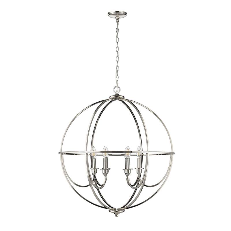 Millennium Lighting 12306 Artemis 6 Light 30" Wide Taper Candle Style