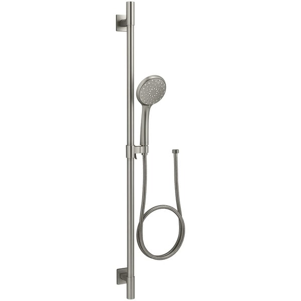 Kohler K-99899-G Awaken 1.75 GPM Multi-Function Hand Shower Package with MasterClean Sprayface - Vibrant Brushed Nickel
