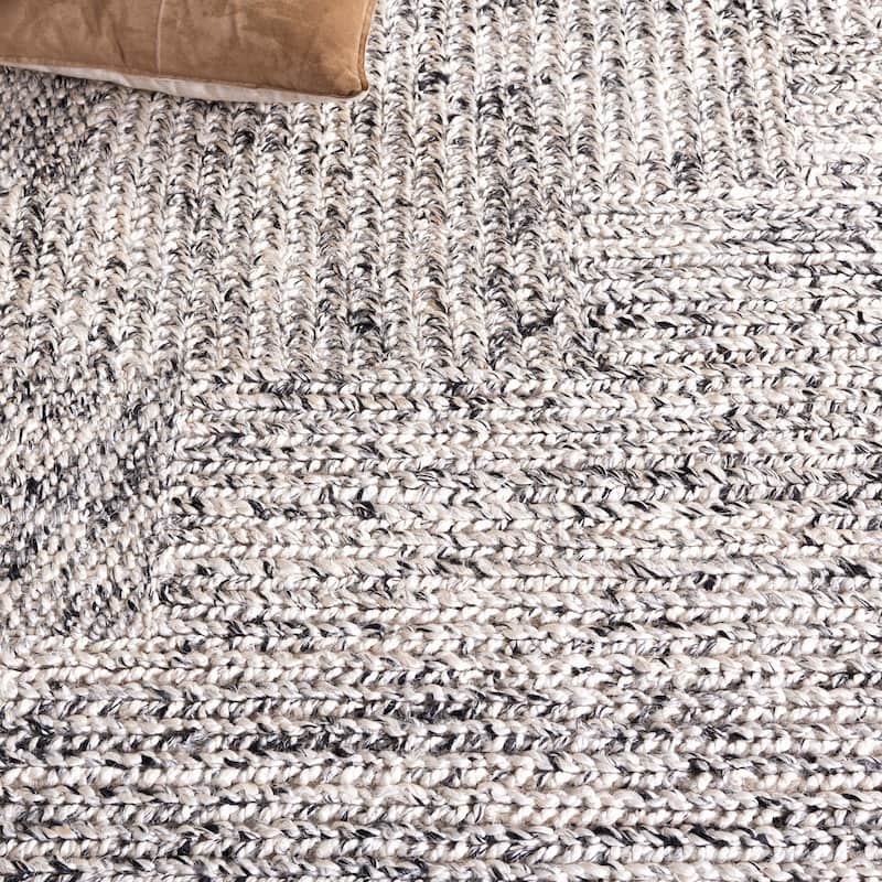 SAFAVIEH Handmade Natural Erltrud Fiber Farmhouse Hemp Rug