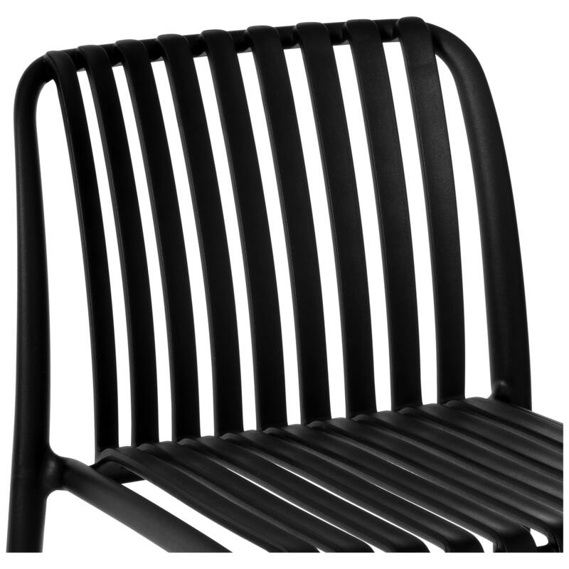 Frond and Form 29.5 Inch Outdoor Bar Stool (Set of 2)