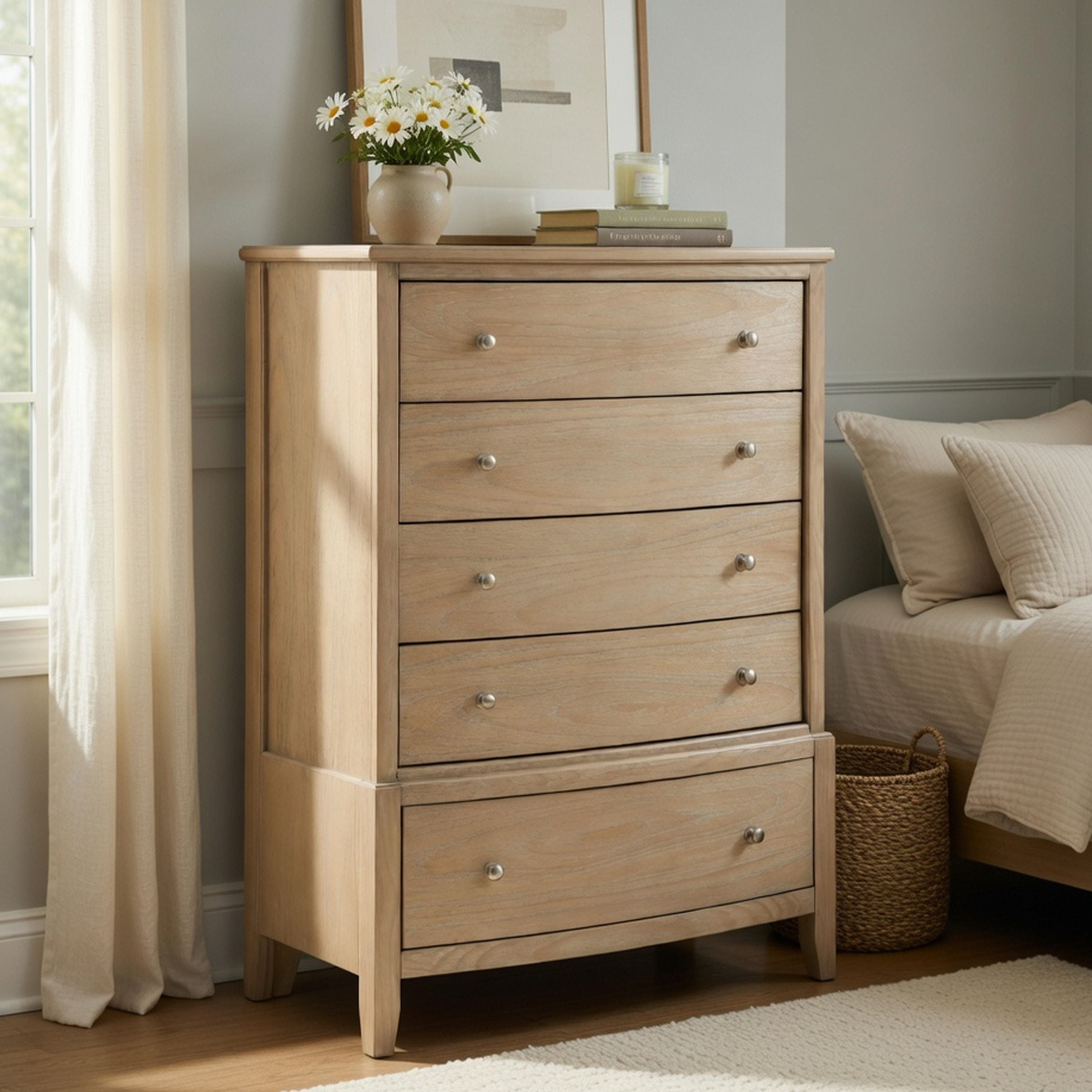 beige dresser chest RoyalCraft 7 Drawer Dresser, for Bedroom, Wood of Drawers, Modern Dresser TV Stand for Living Room, Closet, Entryway : Home & Kitchen Enhance your home with this modern beige wood grain 9 Contemporary 7-Drawer Wooden Chest Versatile