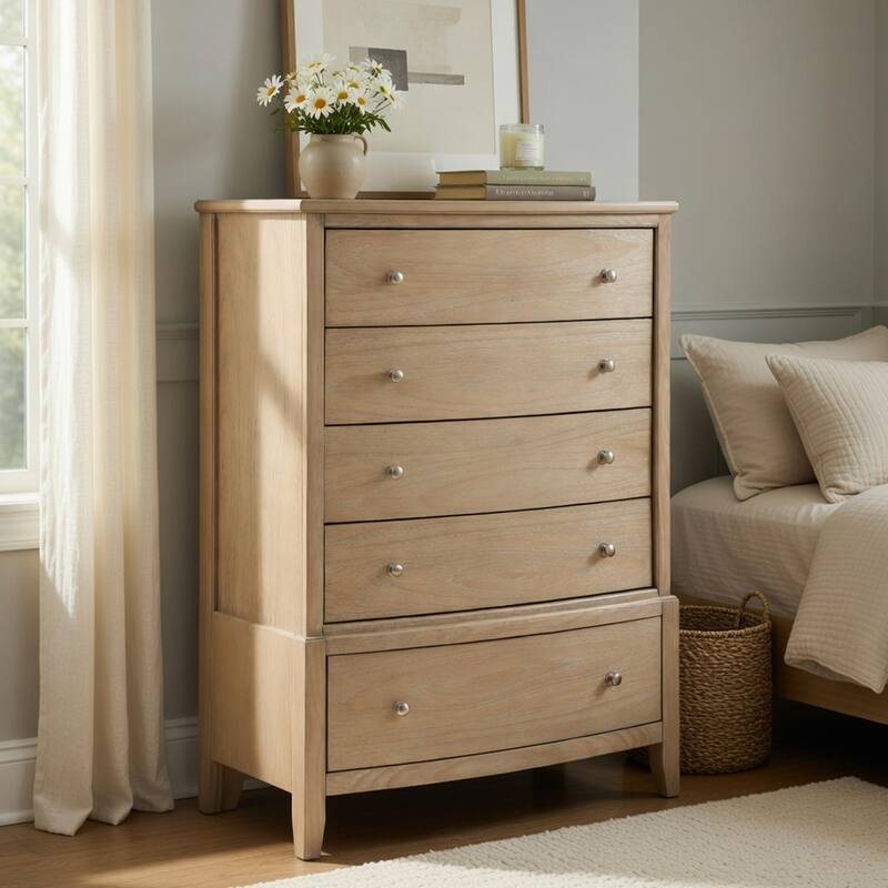 tall beige dresser Nora Tall Dresser