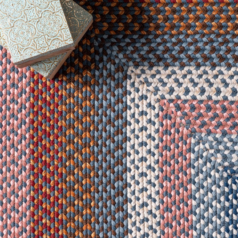 Nuloom Gwyneth Braided Borders Indoor/Outdoor Area Rug