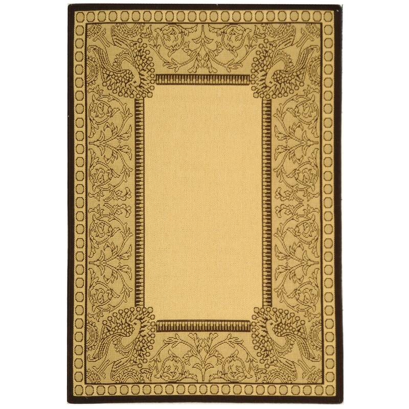 SAFAVIEH Courtyard Kitija Indoor/ Outdoor Waterproof Patio Backyard Rug
