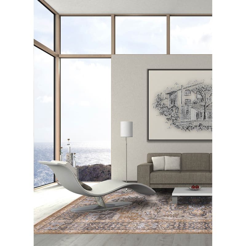 ECARPETGALLERY Hand-knotted Jules Sultane Grey Wool Rug - 9'1 x 11'11