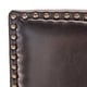 preview thumbnail 9 of 8, Hilton Adjustable Full/Queen Bonded Leather Headboard by Christopher Knight Home