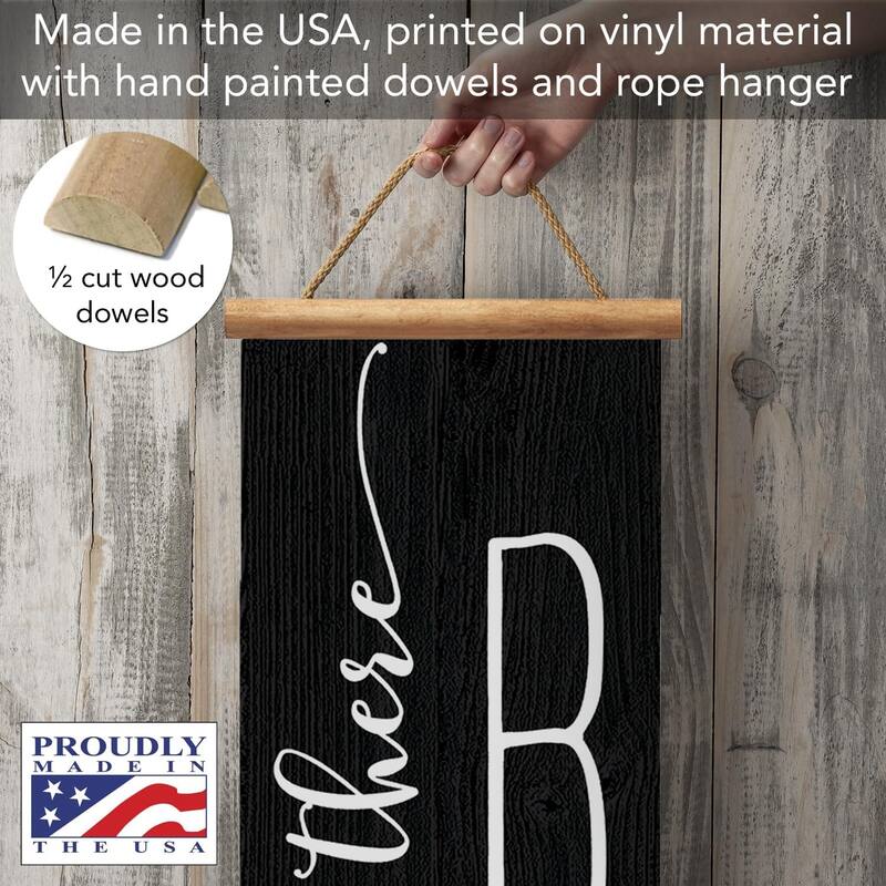 Hey Boo Welcome Indoor/Outdoor Vinyl Hanging Entryway Sign Made in the USA Reusable Easy Wipes Clean Easy Storage