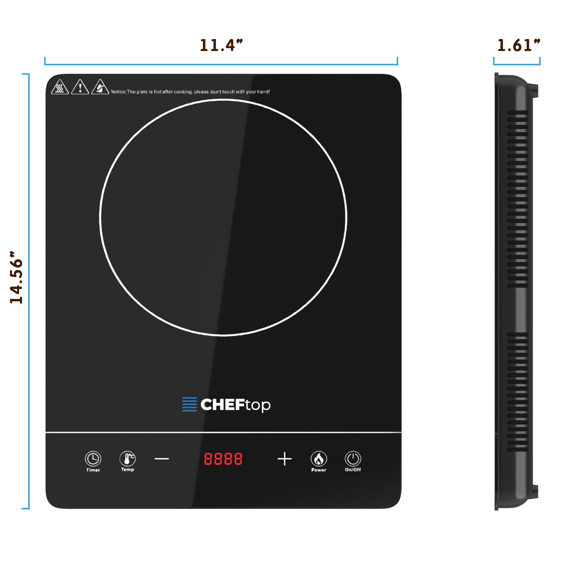 Cooktop 120v outlet