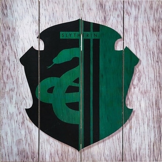 Spoontiques Harry Potter Slytherin Wall Art - Wooden Hogwarts House ...