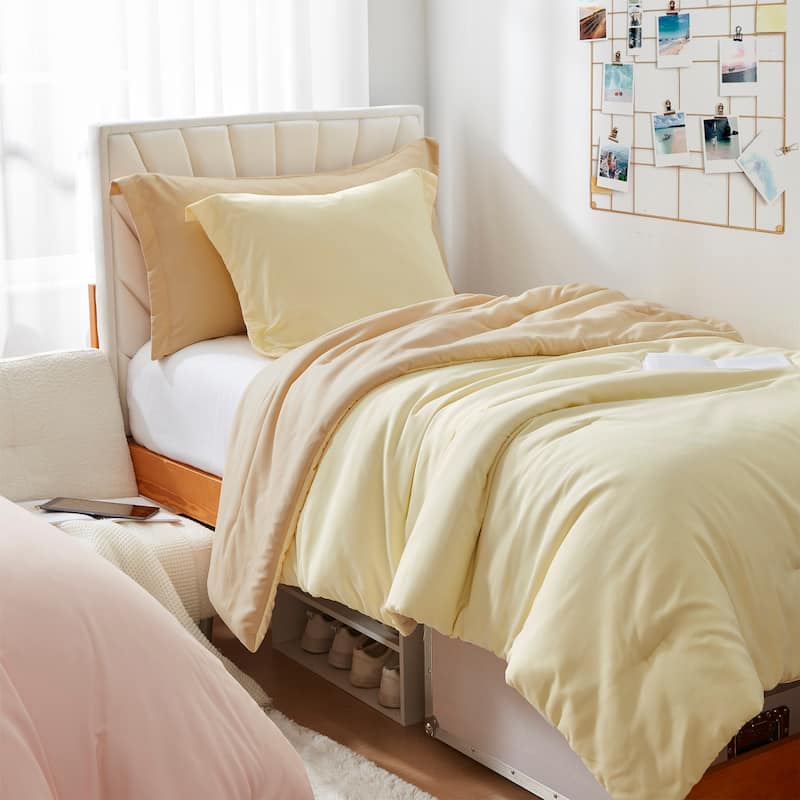 Dorm Haul® - Cozy College Comforter Set - Twin XL Reversible Bedding