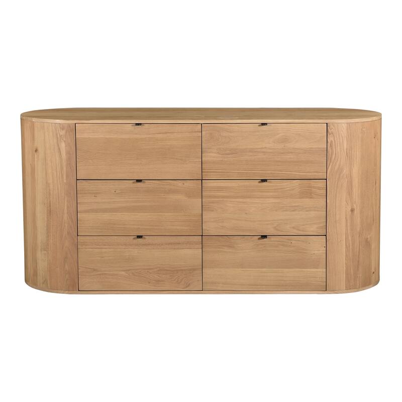 6-Drawer Wood Dresser with Modern Clean Lines, Spacious Storage, and Durable Construction for Bedroom Essentials