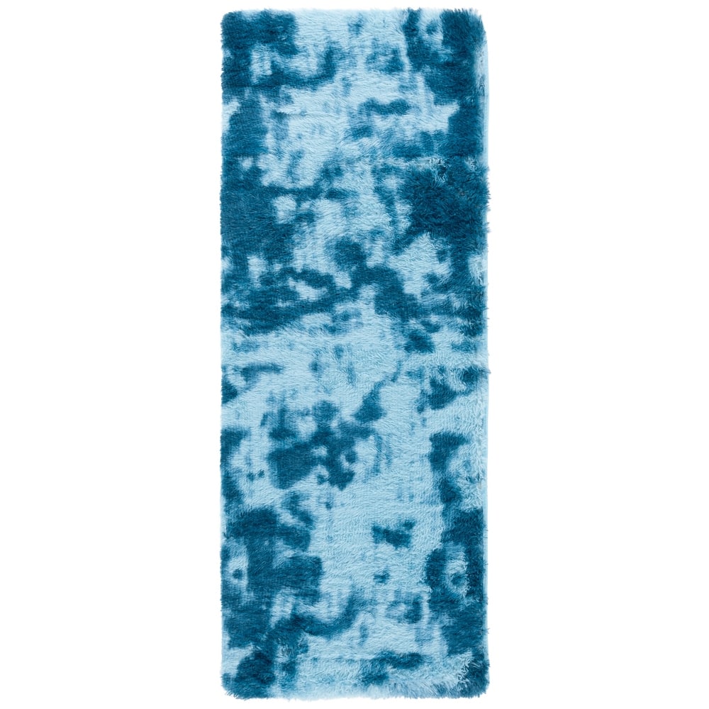 SAFAVIEH Rainbow Shag Didy Shag Rug