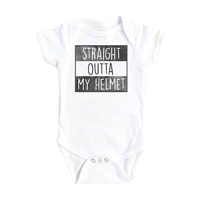 Helmet Graduation - Baby Boy Girl Clothes Infant Bodysuit Funny Cute Newborn