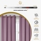 preview thumbnail 6 of 191, Classic Modern Solid Blackout Curtain Set by Miranda Haus
