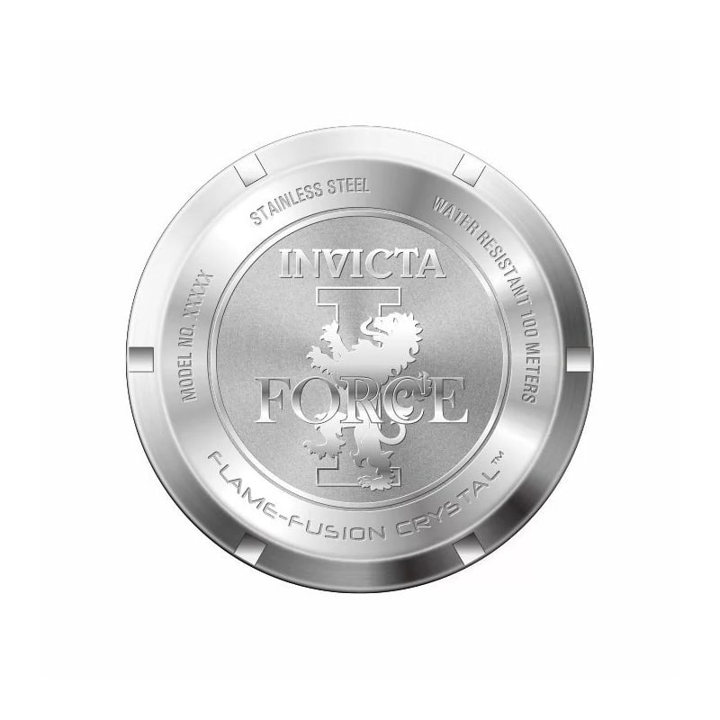 Invicta Men's 13008 I-Force Quartz Multifunction Silver Dial Watch