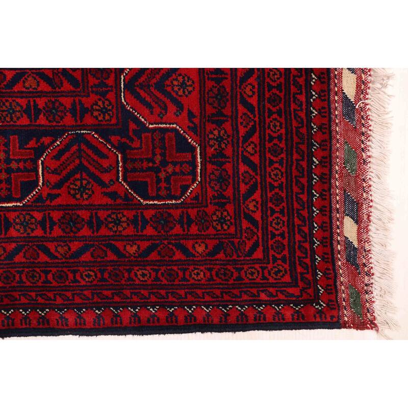 ECARPETGALLERY Hand-knotted Finest Khal Mohammadi Red Wool Rug - 9'8 x 13'1
