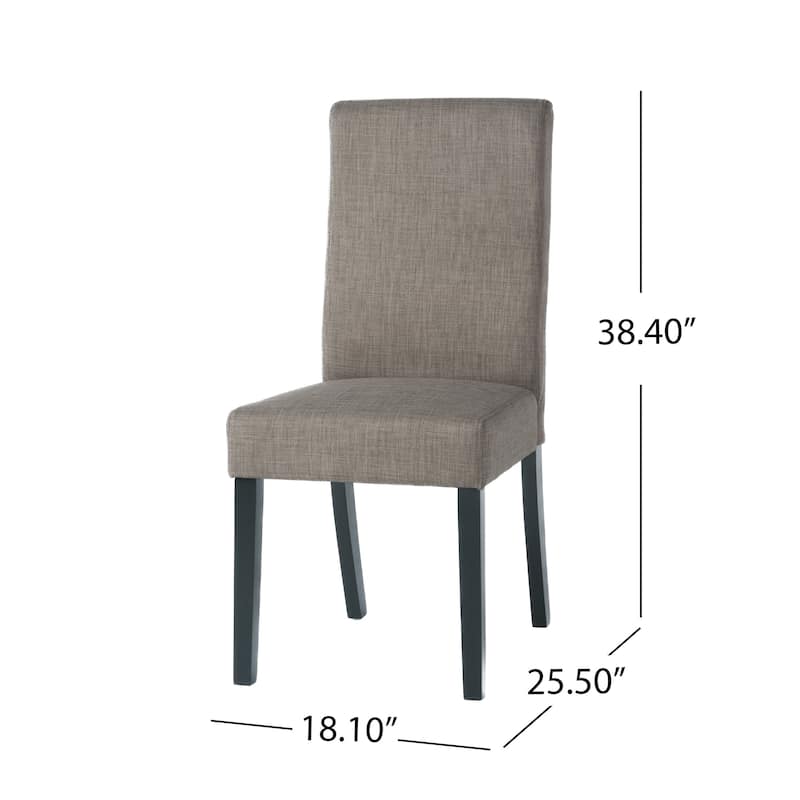 Corbin Contemporary Fabric Dining Chair (Set of 2) by Christopher Knight Home