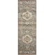 preview thumbnail 3 of 7, Alexander Home Valeria Distressed Medallion Area Rug 2'7" x 10'